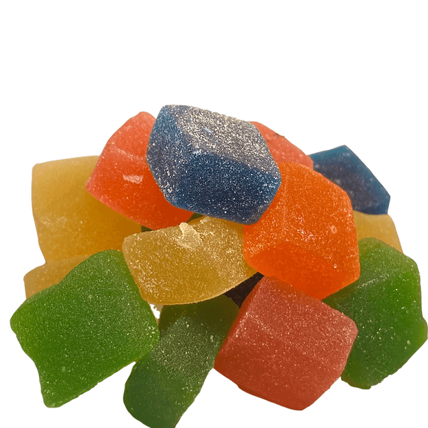 mixed fruit gummies