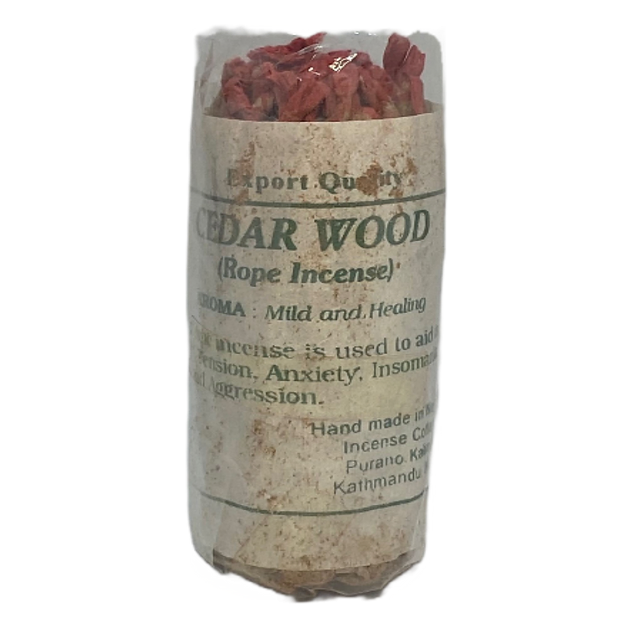 Buy Handmade Cedar Wood Incense Rope At BigCreekBuds